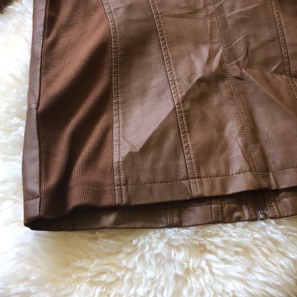 SHELBY COLLECTION caramel women’s jacket size L. - Picture 6 of 13